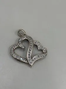 Authentic The Eternal Twin Flame: Vermeil Gold-Plated Double Heart Talisman