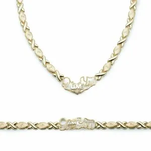 Authentic The Eternal Embrace: Sacred Heart and XOXO Adornment Set