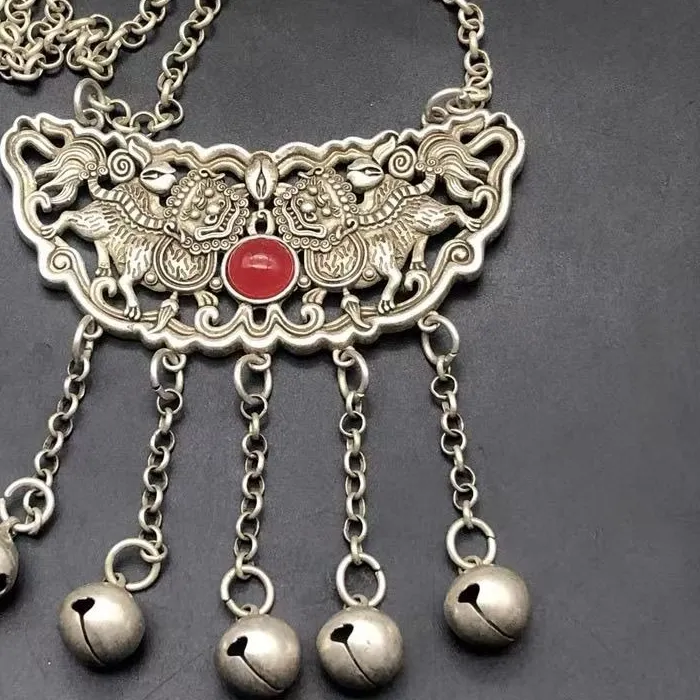 Authentic Amulet of the Twin Guardians: Embrace Courage and Prosperity
