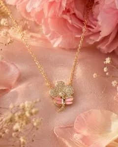 Authentic The Gilded Blossom and Dragonfly Amulet