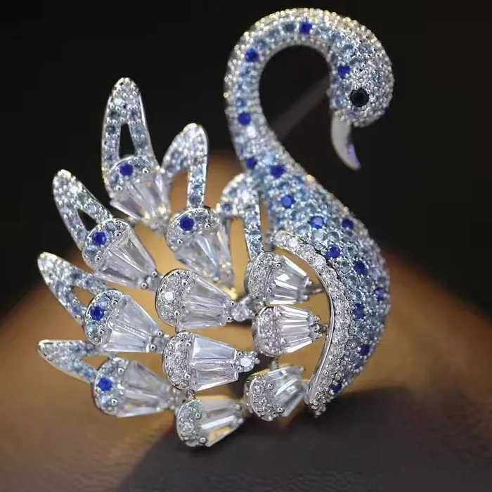 Authentic The Azure Swan of Eternal Devotion