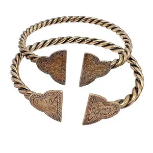 Authentic Celestial Guardians: Ancient Tribal Silver and Gold Radiance