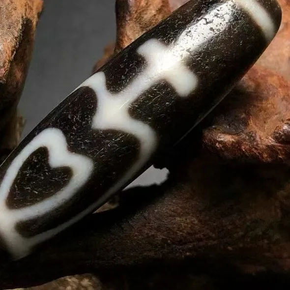 Authentic The Vessel of Infinite Abundance Tibetan Dzi Amulet