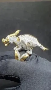 Authentic The Celestial Dragon Guardian: 1.80Ct Moissanite Sovereign Ring