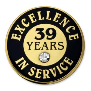 Authentic Shield of Excellence: Auric Emblem of Devotion