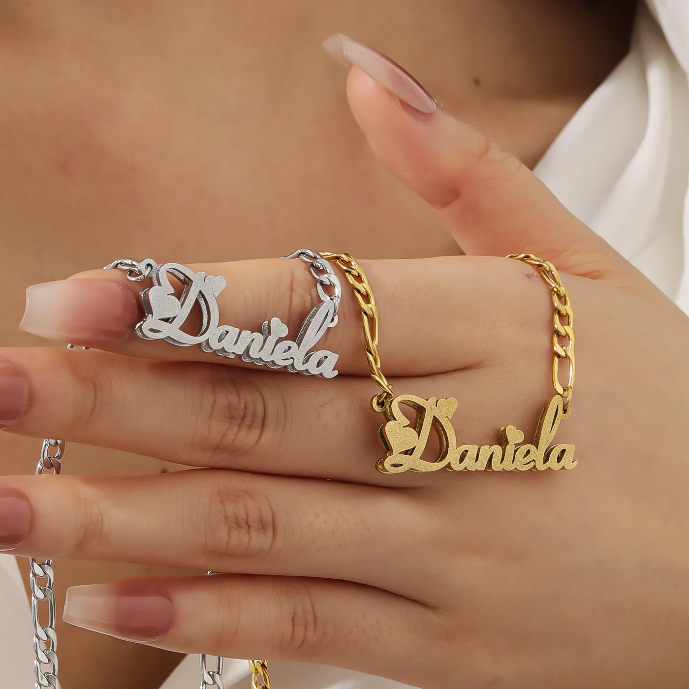 Authentic The Ethereal Script: Custom Gold-Plated Name Amulet