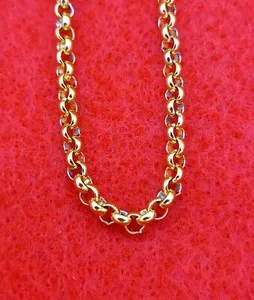 Authentic The Golden Thread of Destiny Rolo Link Chain