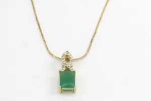 Authentic The Celestial Radiance Gold-Plated Drop Pendant