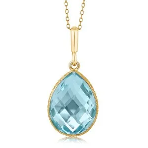 Authentic The Azure Tear of the Infinite Heavens Pendant