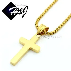 Authentic The Golden Path of Devotion Box Chain and Plain Cross Talisman