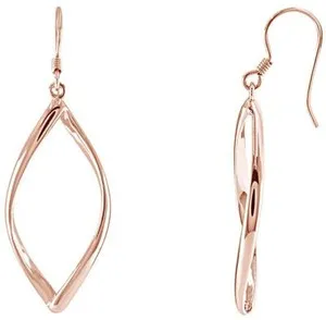 Authentic Eternal Resonance Infinity Hoop Earrings