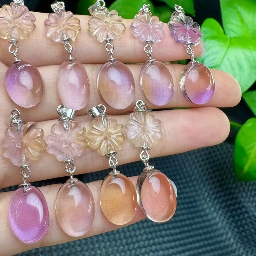 Authentic Guardian of the Heart: Ametrine Quartz Pendant