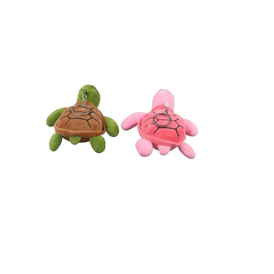 Authentic Bag Ornaments Bag Decor Stuffed Tortoise Turtle Keyring Cute Turtle Keychain Tortoise Pendant