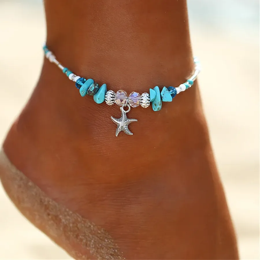 Authentic Mystic Shell's Embrace A Bohemian Anklet Of Enchanted Protection