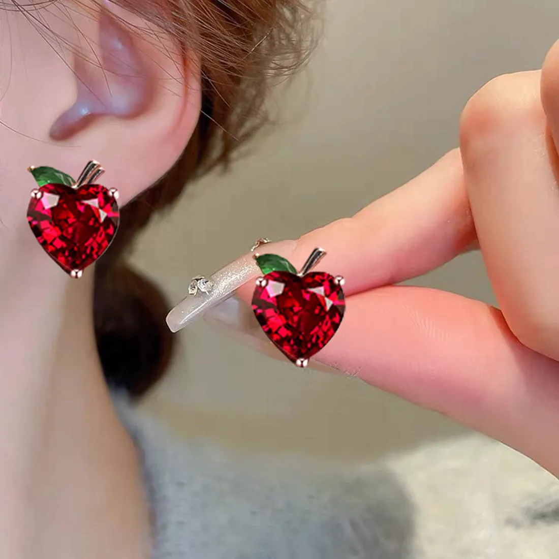 Authentic Crimson Harvest Apple Studs of Devotion