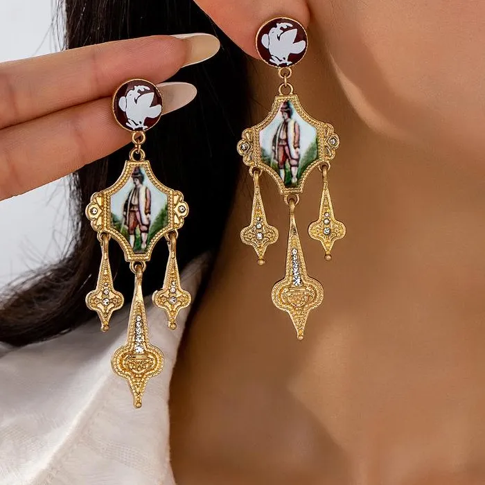Authentic Echoes of a Royal Court: Tassel Earrings for the Modern Mystic