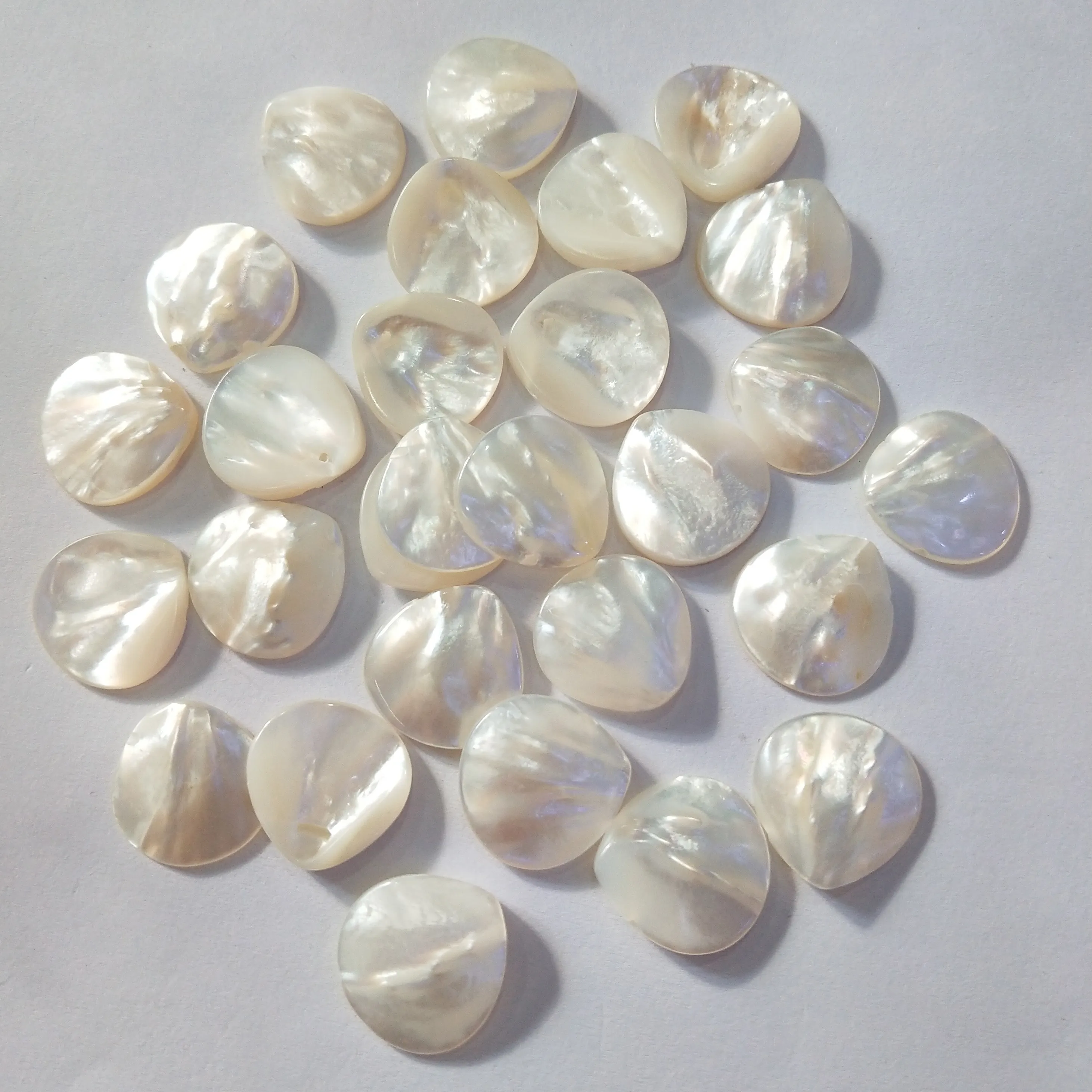 Authentic Whispers of the Tides: Irregular Mother of Pearl Sacred Shell Talismans