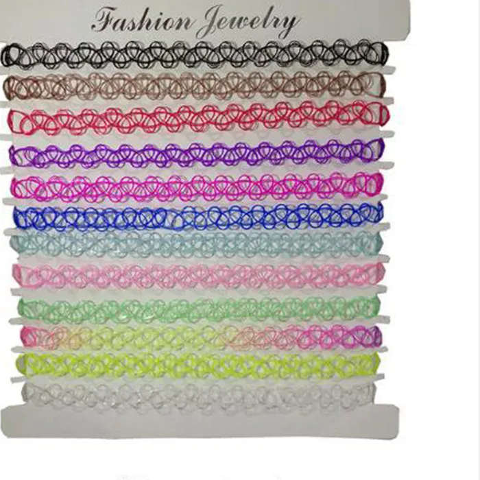 Authentic Tattooed Protection: Enchanted Choker of Inner Strength
