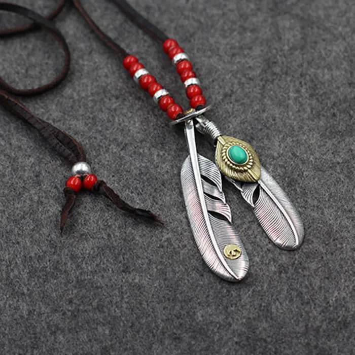 Authentic The Sovereign Plume A Sacred Thai Silver And Deerskin Talisman