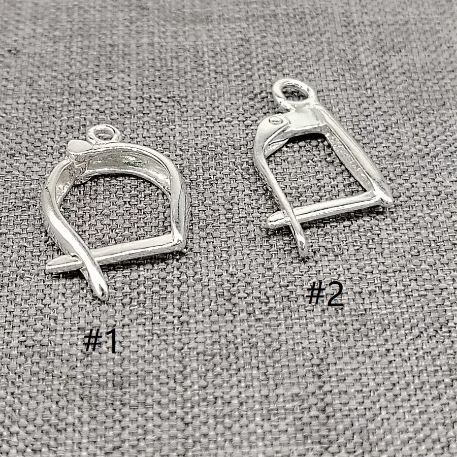 Authentic Whispers of the Ancients: Sterling Silver Leverback Earring Wires