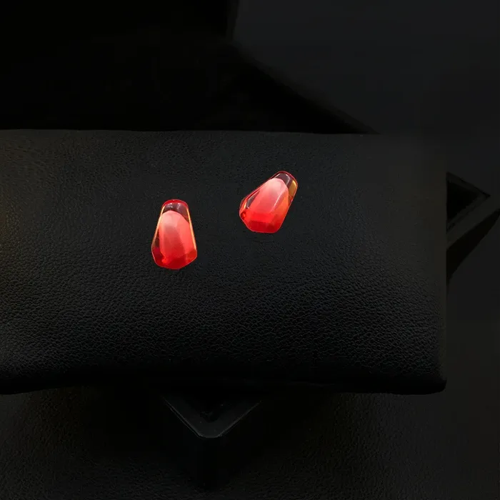 Authentic Pomegranate Brooch Sparkling Red Lapel Pin Women's Suit Secure Fastening Stylish Party Accessory Chest Jewelry Elegant 5269
