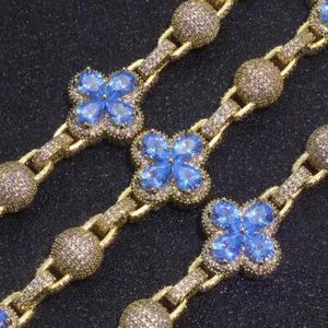 Authentic Four-Leaf Clover Fortune: Gold-Infused Protection for Devoted Hearts