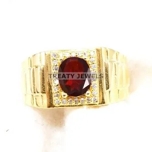 Authentic Mystical Garnet Guardian: Shield of Strength and Fertility