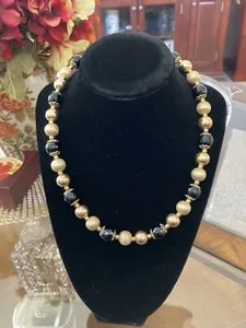 Authentic The Obsidian Guardian: A Ritual Necklace of Italian Onyx and Gilded Light
