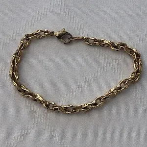 Authentic The Golden Thread of Innocence: A 14k Gold-Plated Child's Talismanic Bracelet