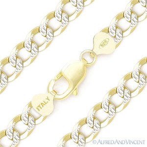 Authentic The Golden Serpent Path: 10.5mm Cuban Pave Link Chain
