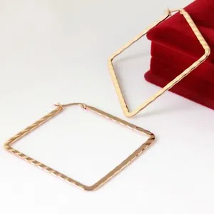 Authentic Auric Portals: Textured Square Talisman Earrings