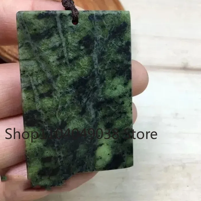 Authentic Amulet of Ancient Whispers: Tibetan Jade's Embrace