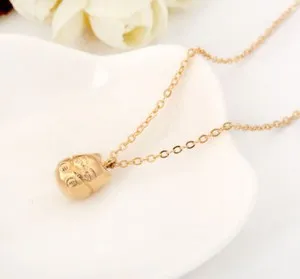 Authentic The Whispering Fortune: 18K Gold-Plated Maneki Neko Pendant