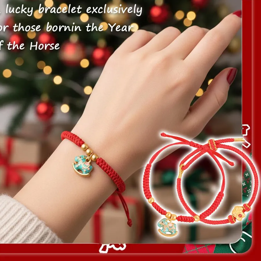 Authentic Equine Guardian Zodiac Red String Talisman