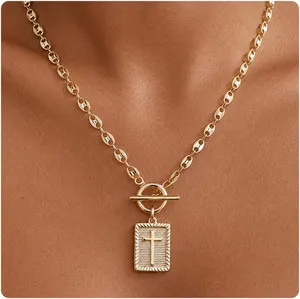 Authentic The Golden Anchor Cross Toggle Talisman