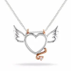 Authentic The Infernal Devotion Diamond Heart Talisman