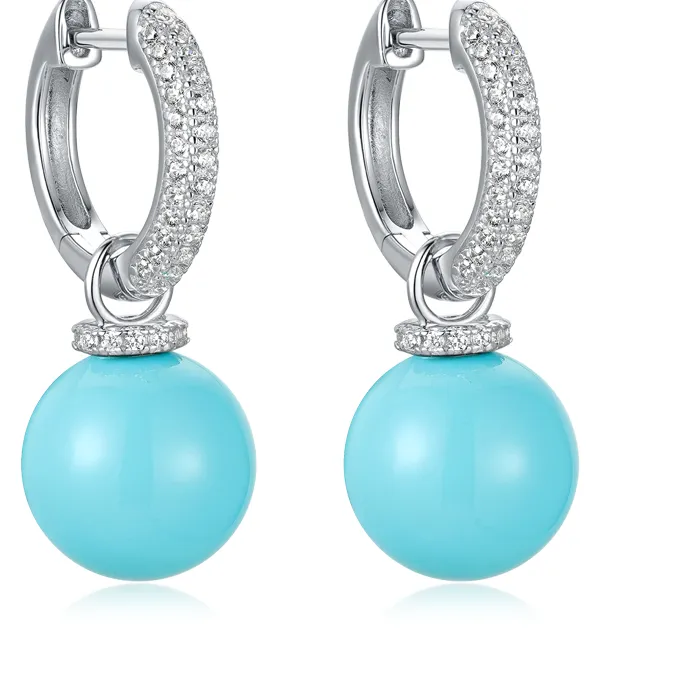 Authentic Celestial Turquoise & Zircon Ethereal Talismans
