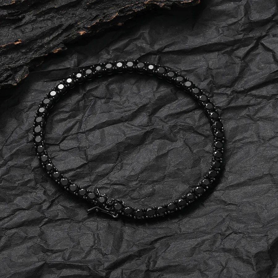 Authentic Eureka Factory Price Tennis Bracelet Hip Hop Zircon Tennis Bracelet Fine Jewellery