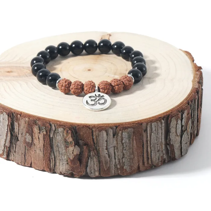 Authentic Sacred Seed and Shadow Stone: The Eternal OM Energy Talisman