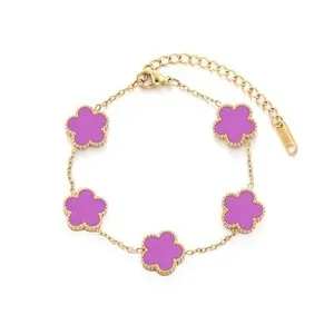 Authentic The Gilded Fortune Four Leaf Clover Talisman
