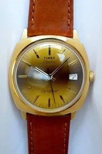 Authentic The Solar Pulse: 1975 Vintage Dynabeat Timekeeper with Tiger Eye Heart