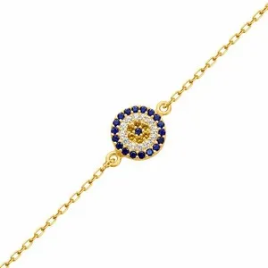 Authentic Radiant Gaze: The Gilded Evil Eye Talisman