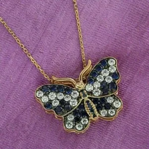 Authentic Guardian Wings: Butterfly's Celestial Promise