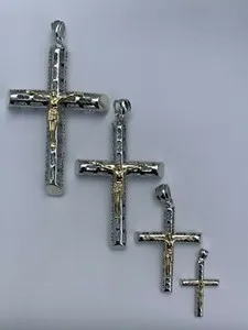 Authentic The Gilded Sanctuary: Sacred Italian Cross Pendant