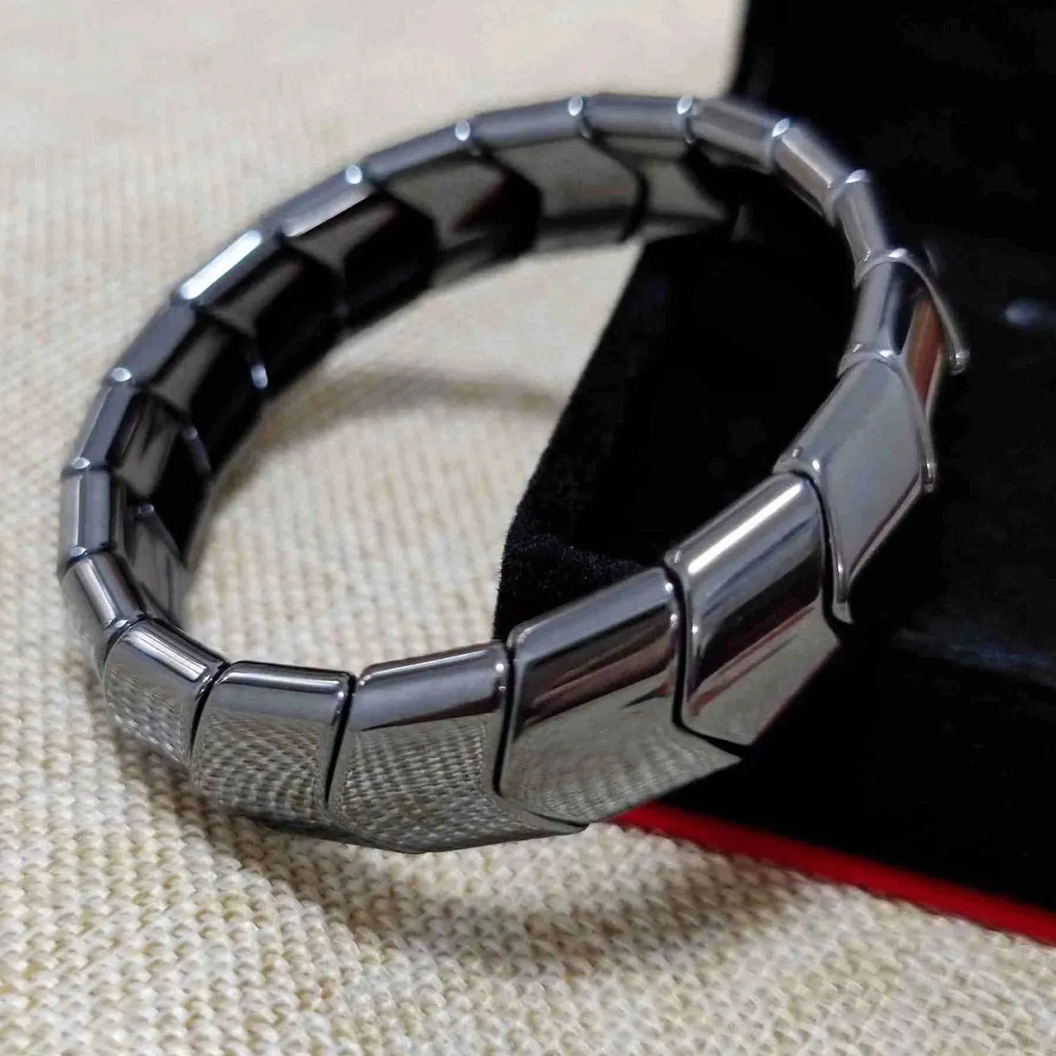 Authentic Eternal Nightstone Hematite Bracelet – Guardian of the Soul