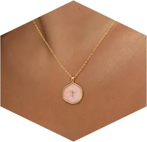 Authentic The Celestial Radiance Cross: A Dainty Guardian of Light