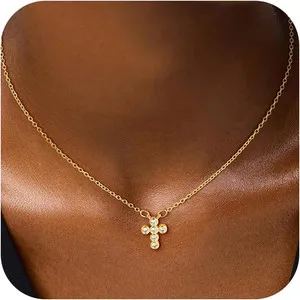 Authentic The Celestial Radiance Gold Cross Amulet