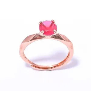 Authentic The Crimson Bloom Garnet and Rose Gold Talisman