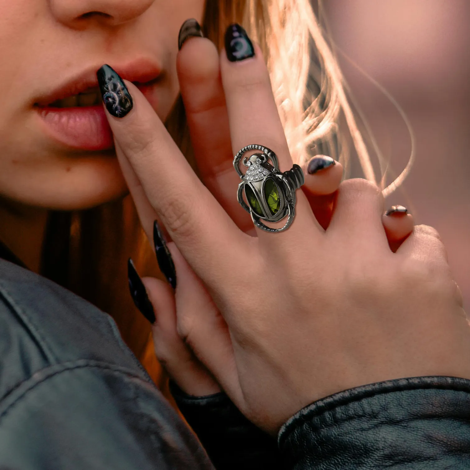 Authentic The Sigil of the Shadow Watcher: Geometric Protection Ring