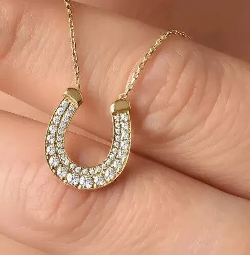 Authentic The Gilded Horseshoe: A Radiant Talisman of Celestial Fortune